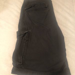 Old Navy dark gray cargo shorts. Size 33